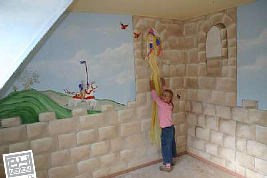augustus 2006 - schildering kinderkamer