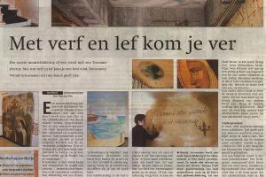 Met verf en lef kom je ver, Brabants Dagblad